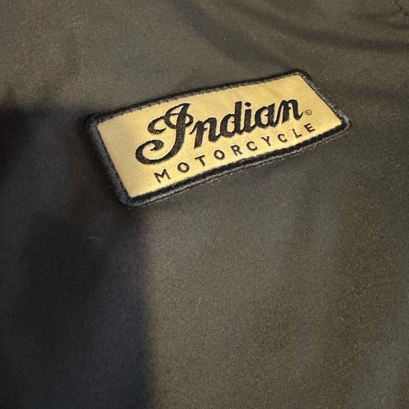 Indian Motorcycles Women’s Bomber Jacket Size XS Red Quilted Lining NWOT - Picture 2 of 4